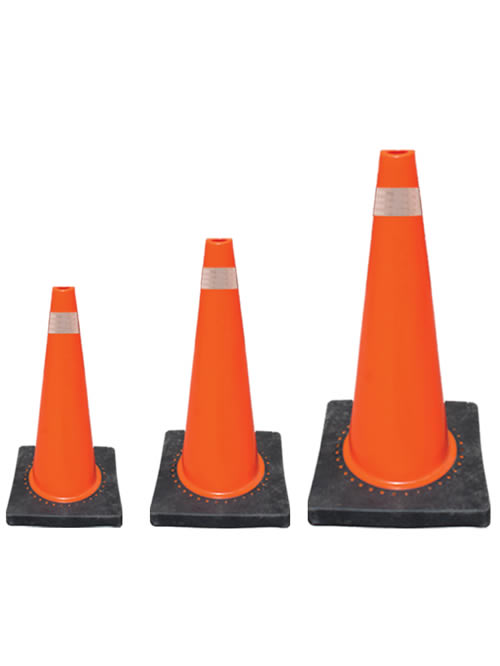 Conos Semi Flexibles Con Base Negra