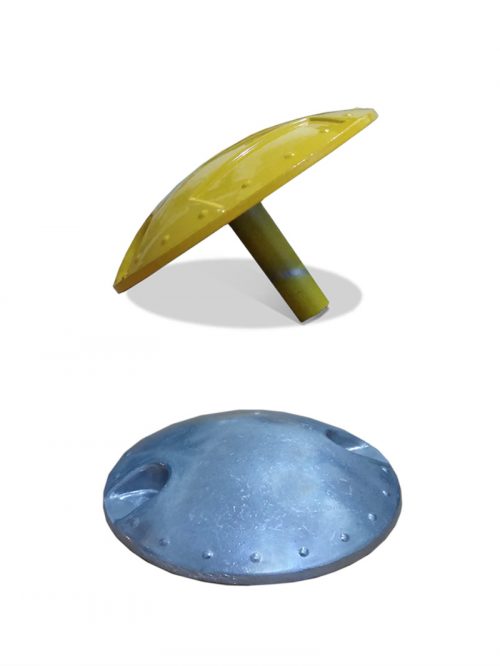 Botón de Aluminio Tachuela